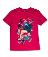 Bibisama Apparel Otaku &quot;Hype&quot;  Japanese Anime Rosey Red Girl&#39;s T-Shirt, ... - £19.27 GBP