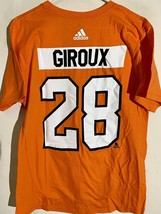 adidas  NHL T-Shirt Philadelphia Flyers Claude Giroux Orange sz L - £6.61 GBP