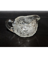 Antique Vintage AMERICAN BRILLIANT Cut Glass CREAMER ONLY Floral Buffalo... - €12,12 EUR
