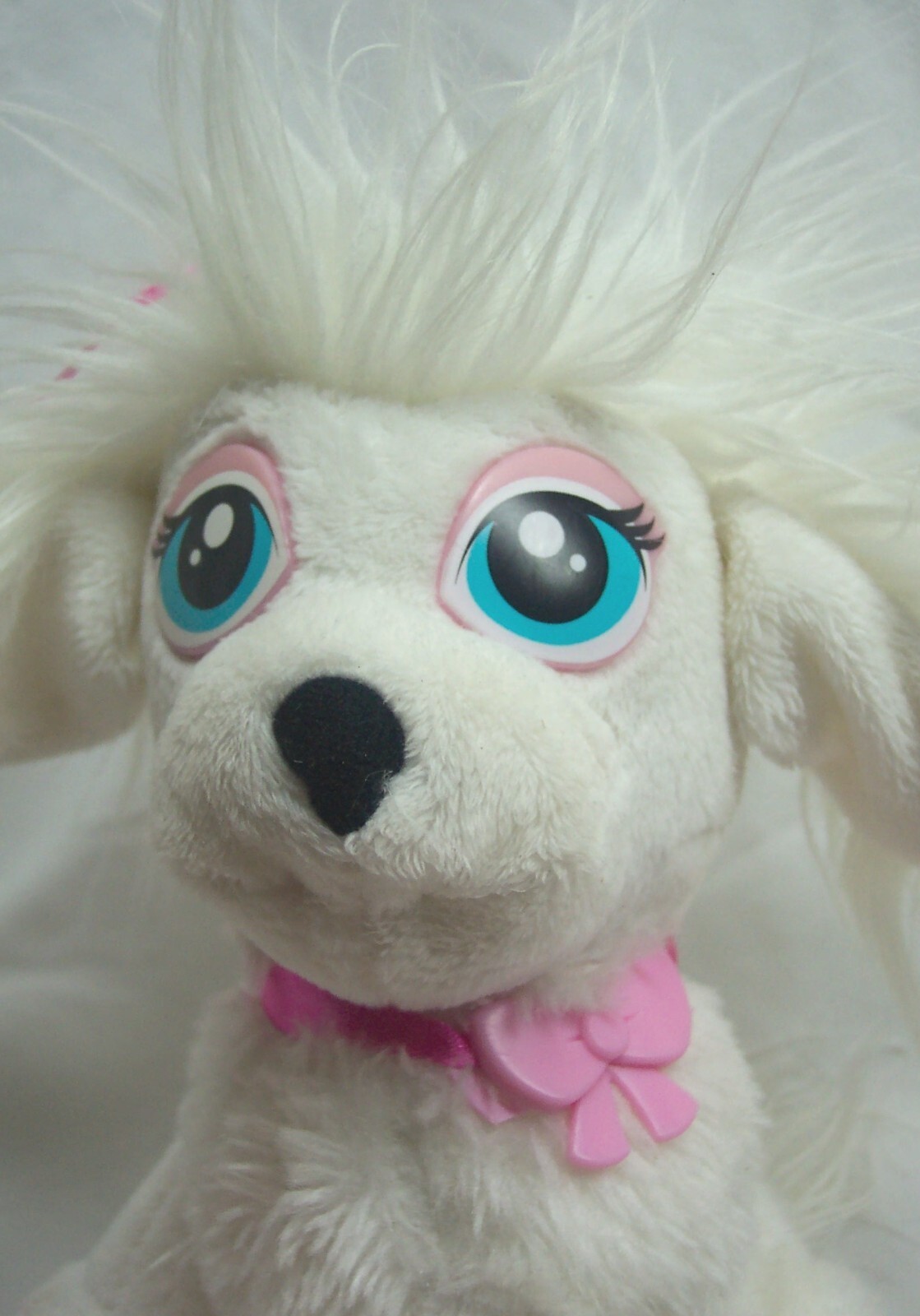 BARBIE PAMPER PAWS WHITE PUPPY DOG 7" Plush STUFFED ANIMAL Toy Mattel 2010 Item image 2
