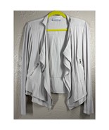 Lola &amp; Sophia New York Womens Open Front Cardigan Jacket Gray Size Small - $56.00 CAD