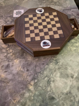 UTSA Chess Set 2 Games with 1 Board - £48.21 GBP