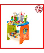 Wooden Toddler Tool Set: 89-Pcs Workbench for Fine Motor Skill Development - $935.95 MXN
