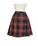 Freeze Frame Womens 16PP Plaid Skirt Mini Preppy Grunge Dark Academia Y2... - $17.17