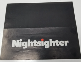 Nightsighter Rifle LED Sales Brochure Front Sight Post 1990 Light Enterp... - £14.91 GBP