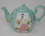 Centrum Garden Party Collection Floral Ceramic Coffee Tea Pot - $39.59