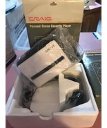 Vintage CRAIG J810 Personal Stereo Cassette Player Recorder Ships N24h - $5,024.09 MXN