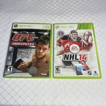 2 (Two) Games: XBOX-360 - Nhl 14 &amp; Ufc Undisputed - £7.87 GBP