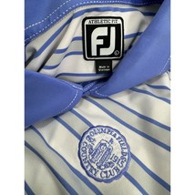 Footjoy FJ Olympia Fields Men Golf Polo Shirt Stretch Athletic Fit Large L - £19.47 GBP