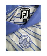 Footjoy FJ Olympia Fields Men Golf Polo Shirt Stretch Athletic Fit Large L - £19.45 GBP