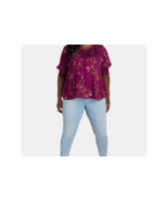 Terra &amp; Sky Women’s Plus Smocked Blouse, Sizes 14W - $12.00