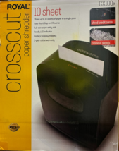 Royal - CX100x - Medium Duty Shredder - Black - $119.95