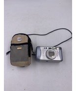 Canon Sure Shot 130U Caption SAF Silver Camera with Canon Bag Tested NO ... - £46.30 GBP