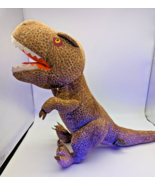 Jurassic World Dominion T-Rex Plush Dinosaur Stuffed Tyrannosaurus 23&quot; D... - £10.73 GBP