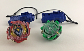 Beyblade Burst Lot Diomedes D2 Triple Accel Slingshock Rip Fire with Launchers - £23.80 GBP