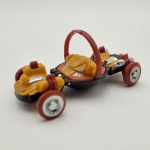 Hot Wheels Ballistiks Rover Driver Mustard Brown Black Ball Toy Car - $5.36
