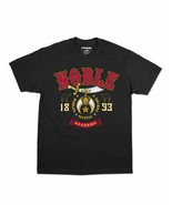 Noble Mystic Shrine Short sleeve shirt Mason Masonic Black Short Tee AEA... - $373.17 MXN