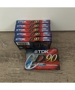 TDK D90 Blank Audio Cassette Tapes High Output ICEI/Type I - NEW Sealed ... - $10.00