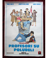 1984 Original Movie Poster Teachers Nick Nolte JoBeth Williams Judd Hirs... - £48.76 GBP