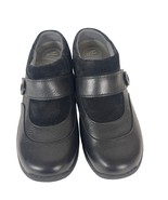 Danko Womens Leather Kaya Clogs US 9 EU 40 Black Comfort Shoes - £22.65 GBP