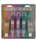 Stardust Dazzling Glitter Fabric Paint Tulip New - $22.14 CAD