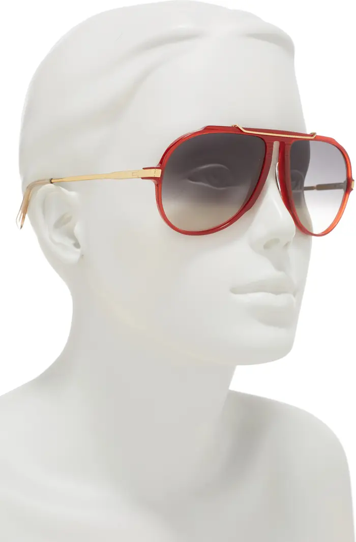 Celine CL40025I  Red Aviator Unisex Sunglasses CL 40025I - £300.45 GBP