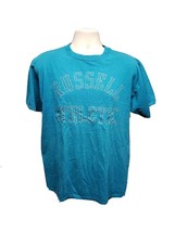 Russell Athletic Adult Large Cyan TShirt - £11.82 GBP