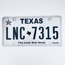  United States Texas Lone Star Passenger License Plate LNC 7315 - $8.31