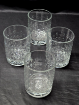 Vintage HIGH END Quilted Diamond STAR BOTTOM 8oz Old Fashioned Glass - S... - $31.05 CAD