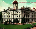 Post Office and Portland Hotel Portland Oregon OR 1910s DB Postcard - $3.91