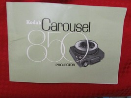 Vintage KODAK Carousel 850 Slide Projector Instruction Handbook Manual - $7.68