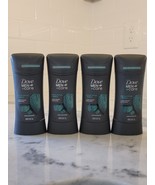 Lot of 4 Dove Men Care Refreshing 48h Antiperspirant Eucalyptus Birch 2.... - $44.54