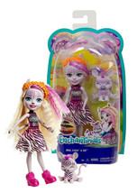 Enchantimals Zadie Zebra &amp; Ref 6&quot; Doll New in Package - £13.60 GBP