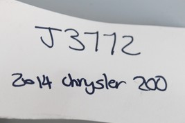 2011-2014 CHRYSLER 200 INSTRUMENT CLUSTER SPEEDOMETER GAUGE J3772 image 10