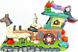 Lemax Spooky Hollow Haunted Coach Horse and Carriage Halloween - $22.43