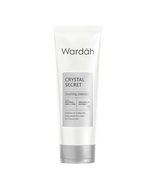 WARDAH Crystal Secret Foaming Cleanser with AA+PHA 100ml - Cleanses the ... - £25.47 GBP