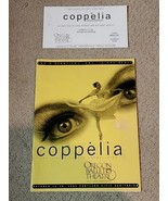 COPPELIA-Oregon Ballet Theatre-Program-Entry Ticket-1994-Vintage-James C... - $34.94 CAD