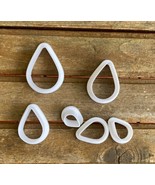 Waterdrop Polymer Clay Cutters Available in Different Sizes or  Set of 6 - £1.74 GBP+