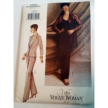 Vogue Uncut Sewing Pattern 7520 Misses Jacket, Camisole, Skirt, Trousers Sz 6-10 - £15.98 GBP
