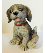 Little Jack Russel Terrier with Red Collar 3 Inch Resin - £11.46 GBP