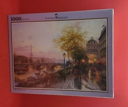 THOMAS KINKADE PARIS CITY OF LOVE 1000 PIECE PUZZLE  NEW - £73.51 GBP