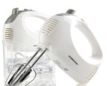 OVENTE Portable 5 Speed Mixing Electric Hand Mixer with Stainless Steel ... - £19.68 GBP