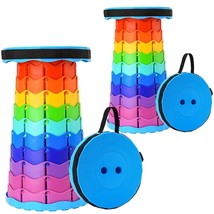 Upgraded Foldable Stool Thickened Set of 2 for outdoor use ( Multicolor ) - $474.65 MXN