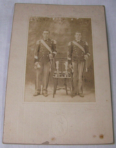 c1880 Antique Oswego Ny Military School Cadets Photo - £13.19 GBP