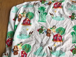 Rare Hard To Find Wonder Pets Twin Fitted Bed Sheet Fabric Linney Ming Ming Tuck - £39.48 GBP