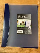 Impact Professional Hidden Swing Clip Report Cover Blue - $1.18