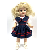 Vintage Ideal Toni Doll Platinum Blonde Hair P-90 14&quot; Original Dress 1950s - €127,89 EUR