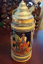 MARZI &amp; REM, Hohr, Germany- lidded Stein,c1879-1964, Stamped on Back, 10... - $1,177.13 MXN