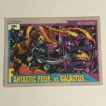 Fantastic Four Vs Galactus Trading Card Marvel Comics 1991  #107 - £1.49 GBP