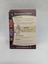 Lot Of (24) Dungeons And Dragons Against The Giants Miniatures Game Stat Cards - £25.63 GBP